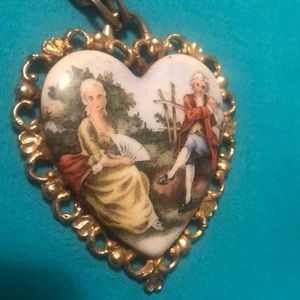 Vintage Heart Necklace